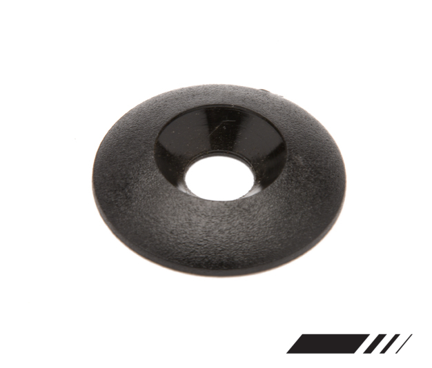SEAT WASHER CONICAL BLACK 8MM J3 Competition